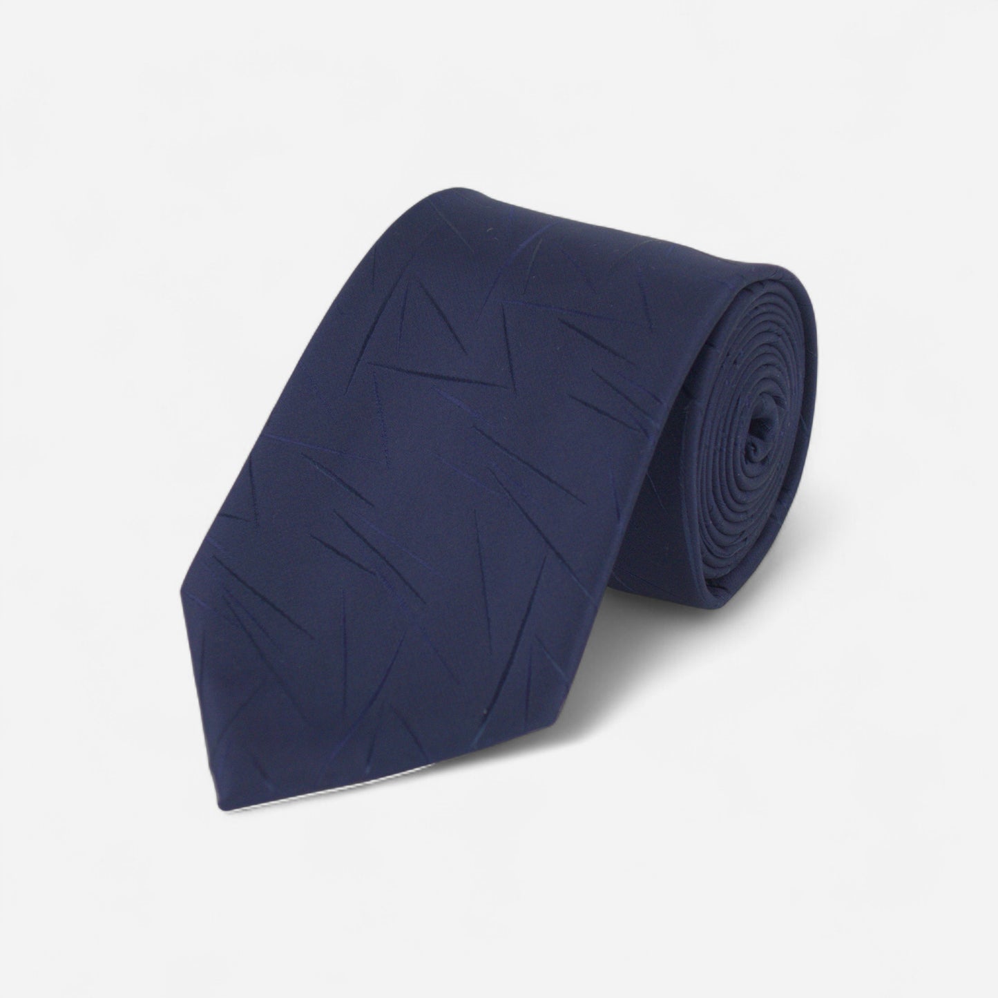 Marineblått slips