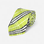 Grønt rutete slips